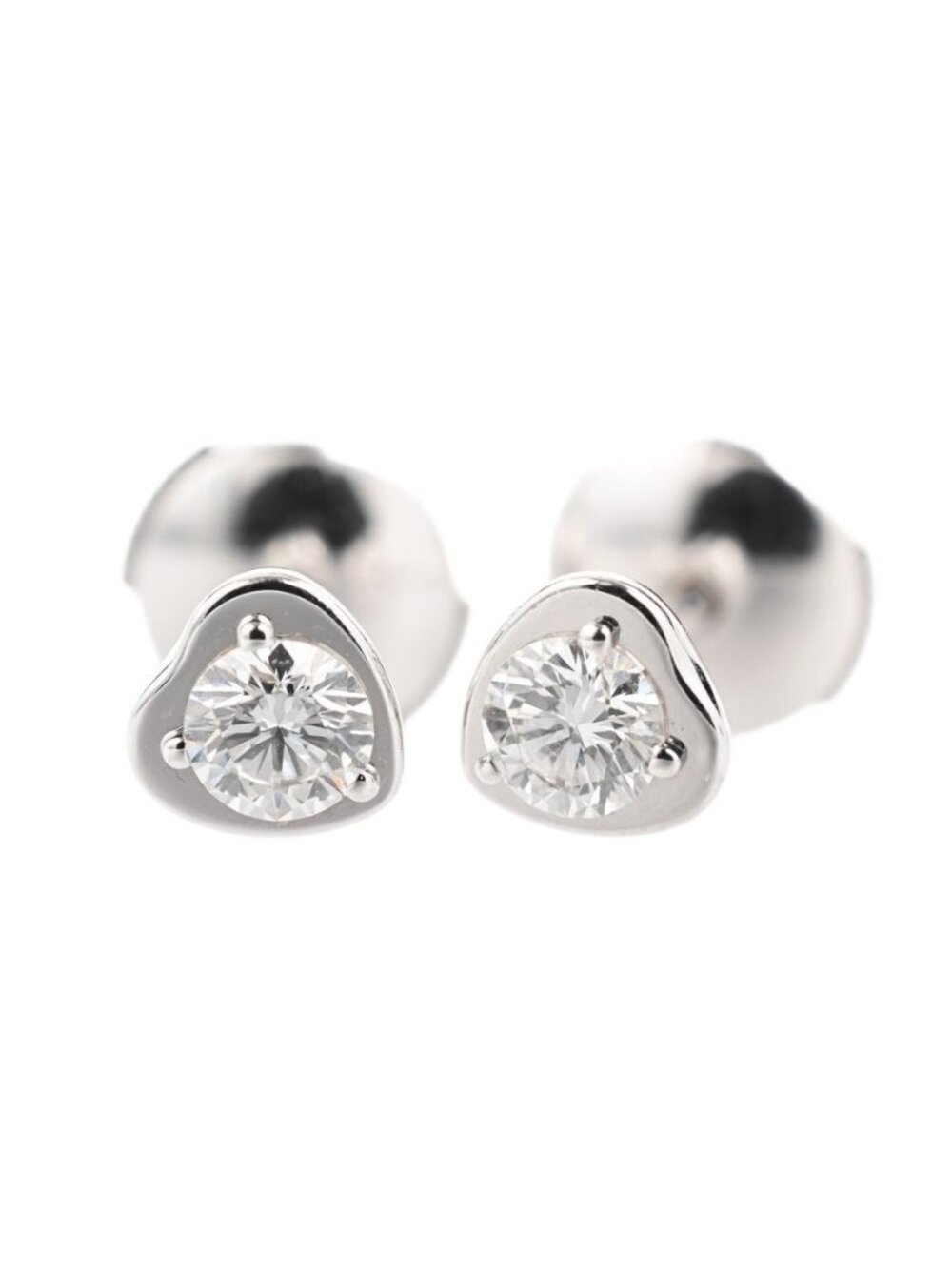 Cartier Earrings Diamants Legers Heart